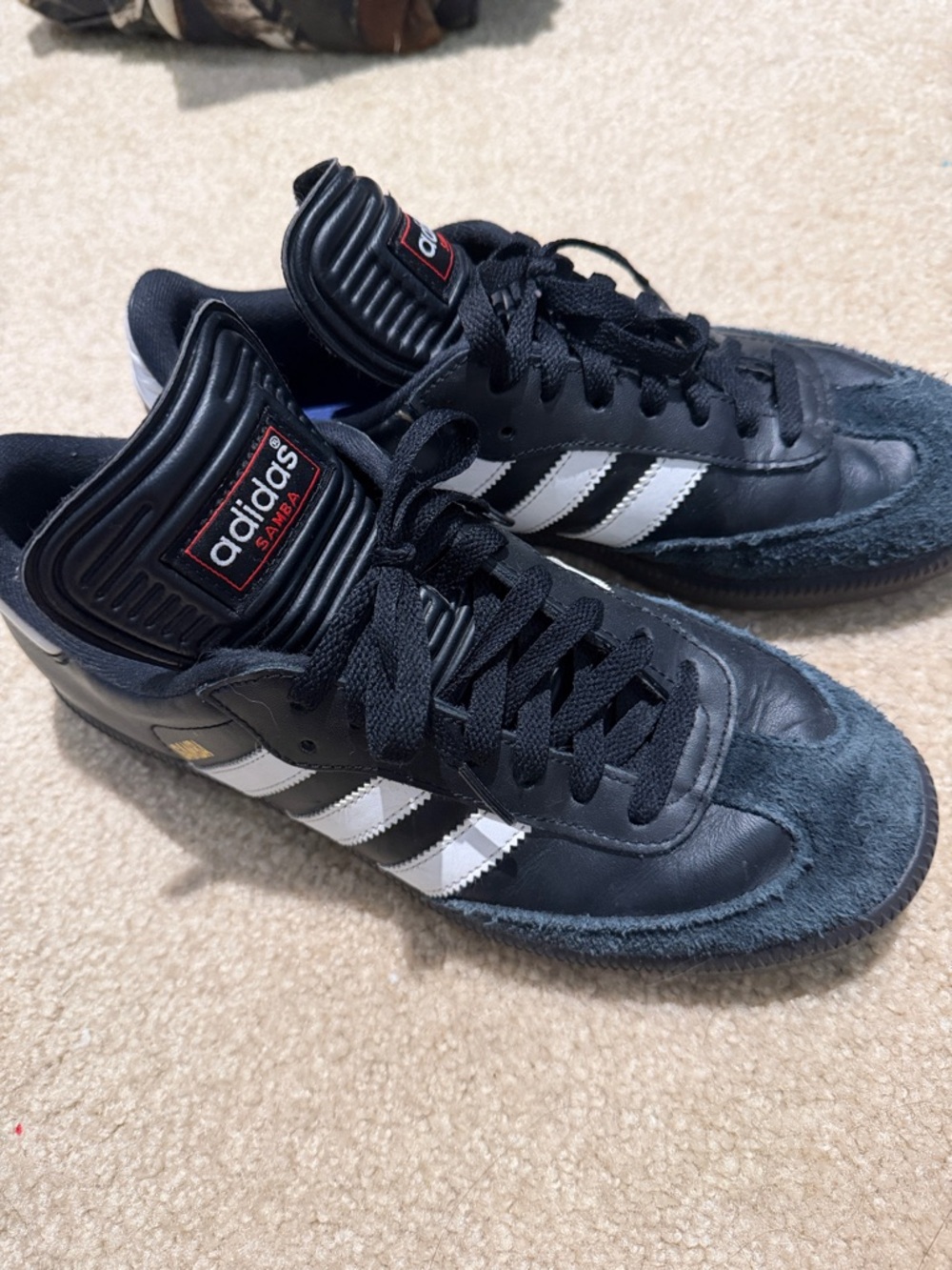 adidas Black and White Men’s Sneakers – Classic Low-Top